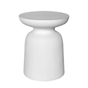 Akoni Outdoor Side Table White